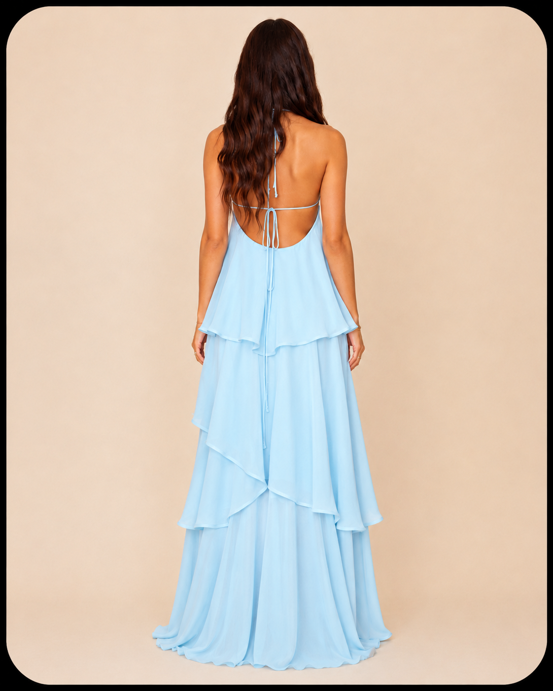 Aurelia Sky Maxi Dress