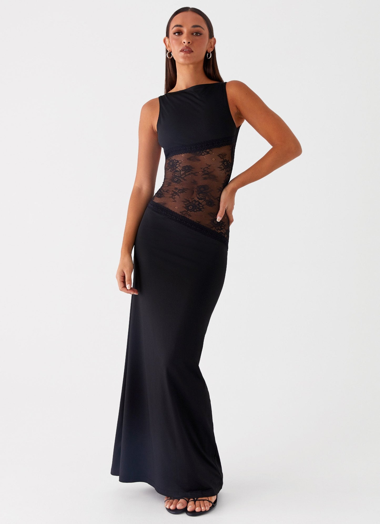 VELA MAXI DRESS – BLACK