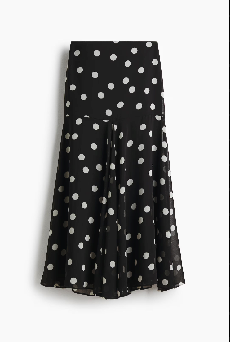 ESSENTIAL POLKA DOT SKIRT