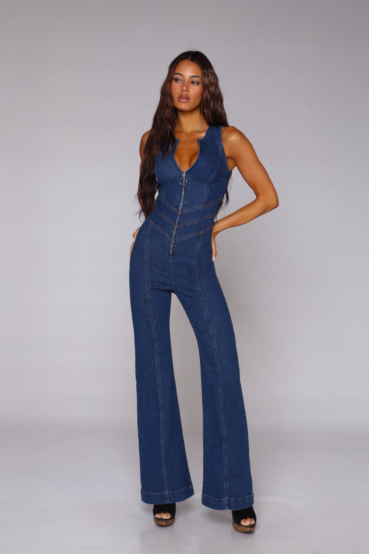 Ella Denim Suit