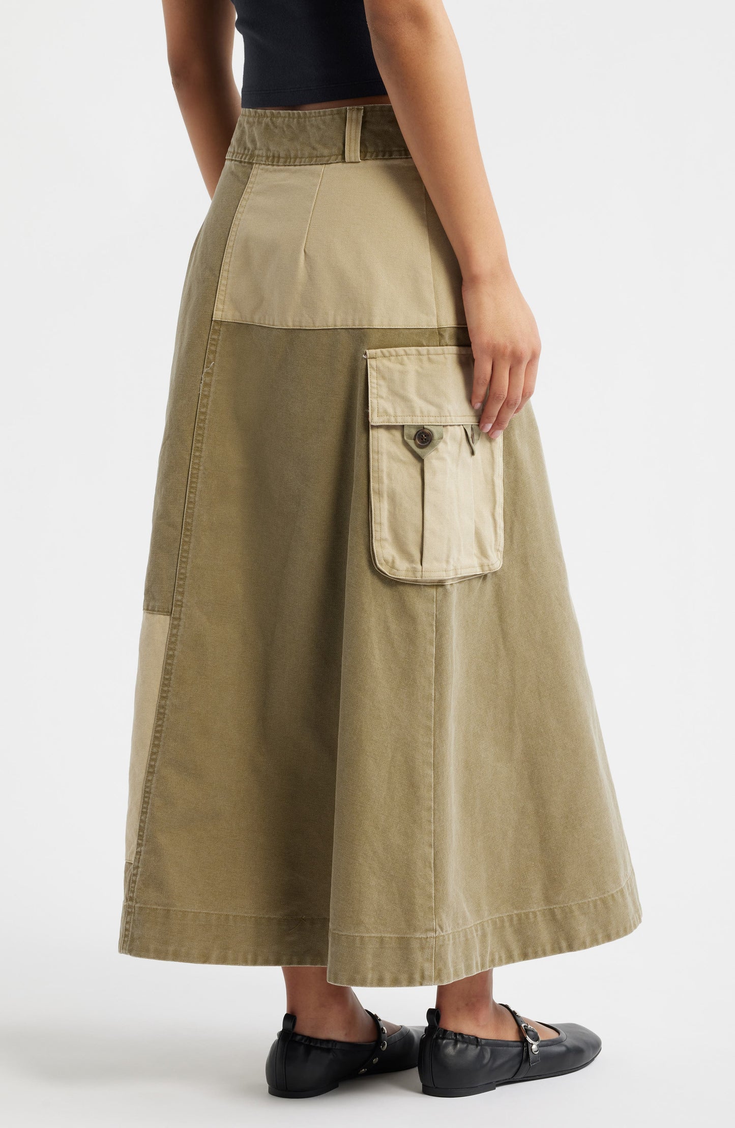 Marcelle Barn Midi Skirt
