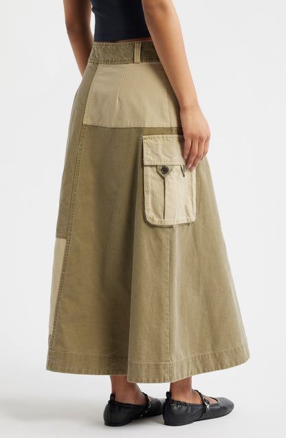 Marcelle Barn Midi Skirt