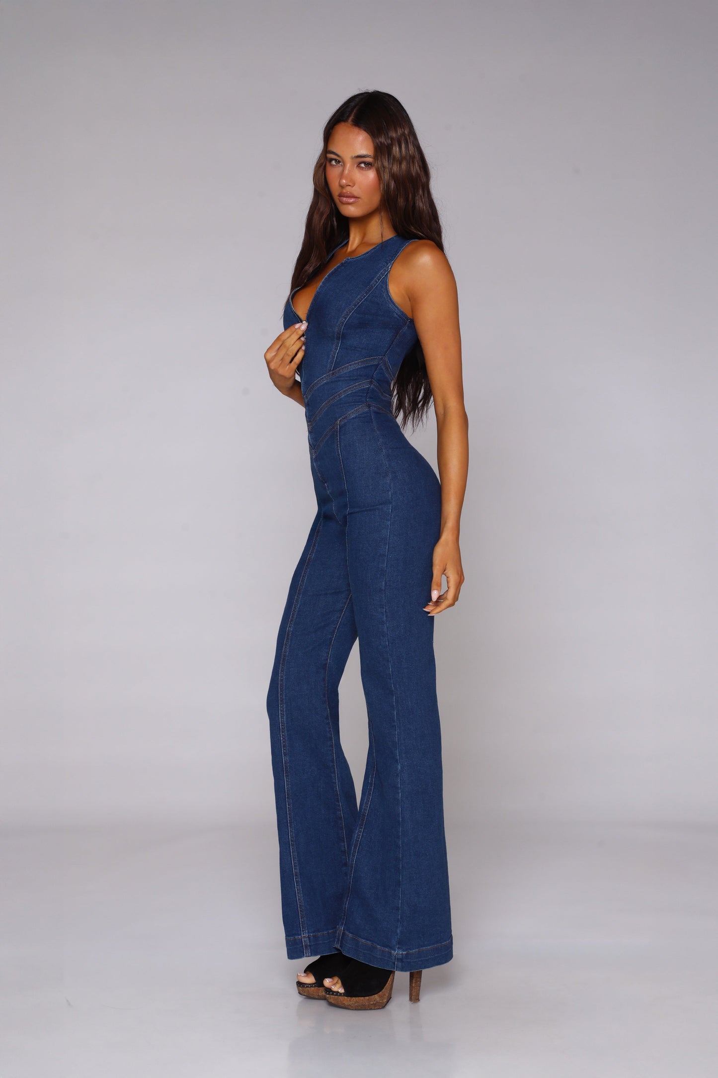 Ella Denim Suit