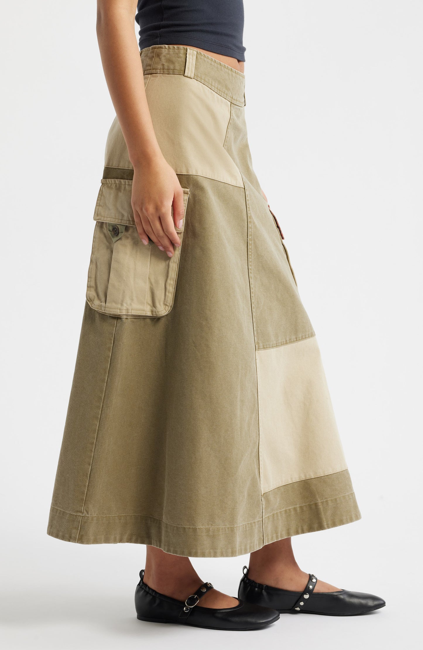 Marcelle Barn Midi Skirt