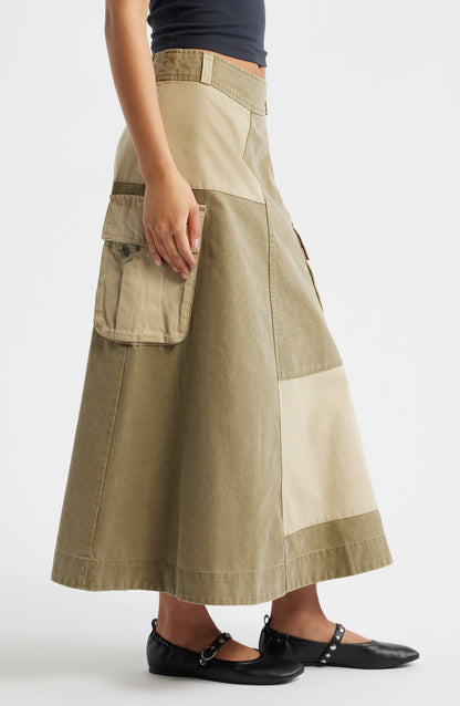Marcelle Barn Midi Skirt