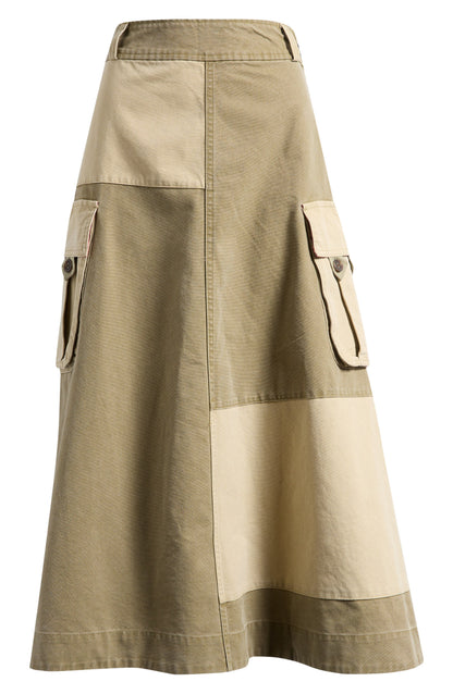 Marcelle Barn Midi Skirt