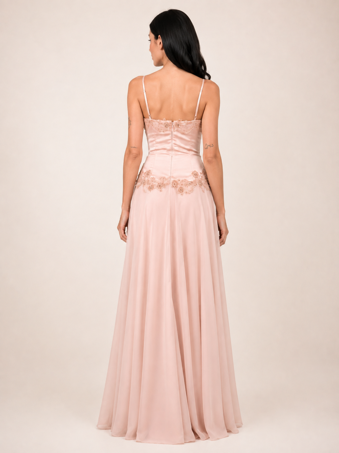 Aveline | Floral Detail Maxi Dress