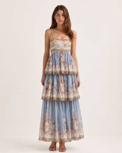 Amalfi Bloom Maxi Dress