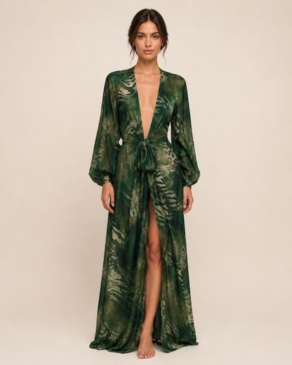 Elowen | Open-Back Maxi Dress
