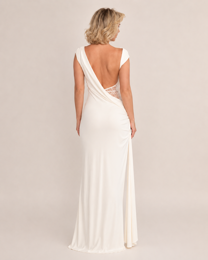 Seraphina – Open Back Maxi Dress