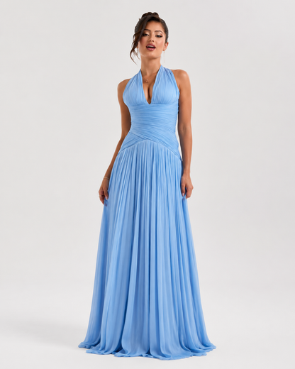 Celestine Halter Maxi Dress