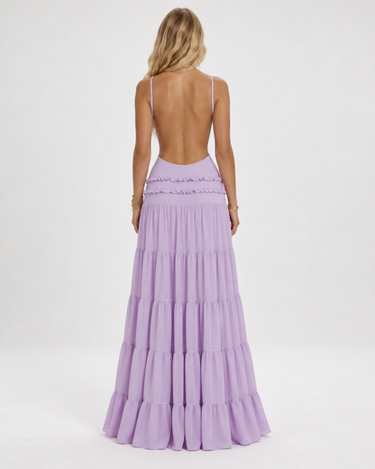 Amoura Lilac Maxi Dress