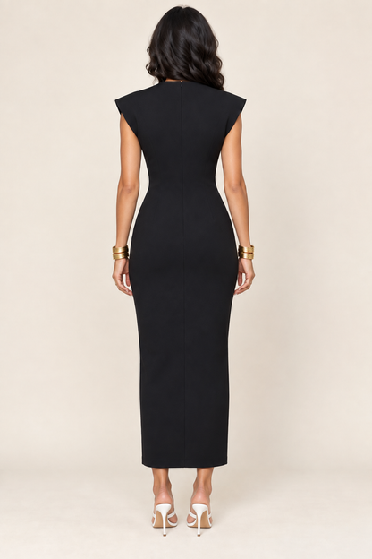 SORENNA | Sculpted Midi Dress