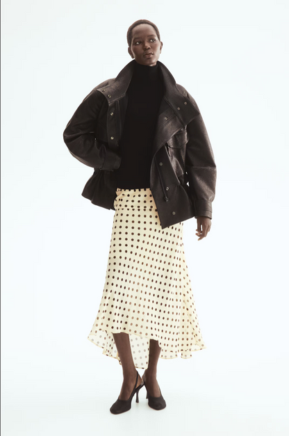 ESSENTIAL POLKA DOT SKIRT