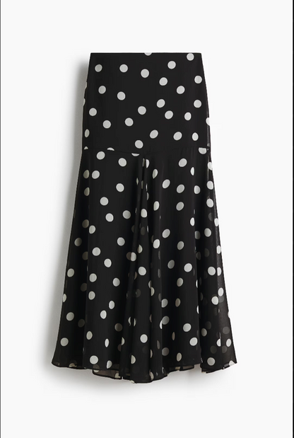 ESSENTIAL POLKA DOT SKIRT
