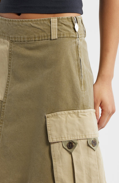 Marcelle Barn Midi Skirt