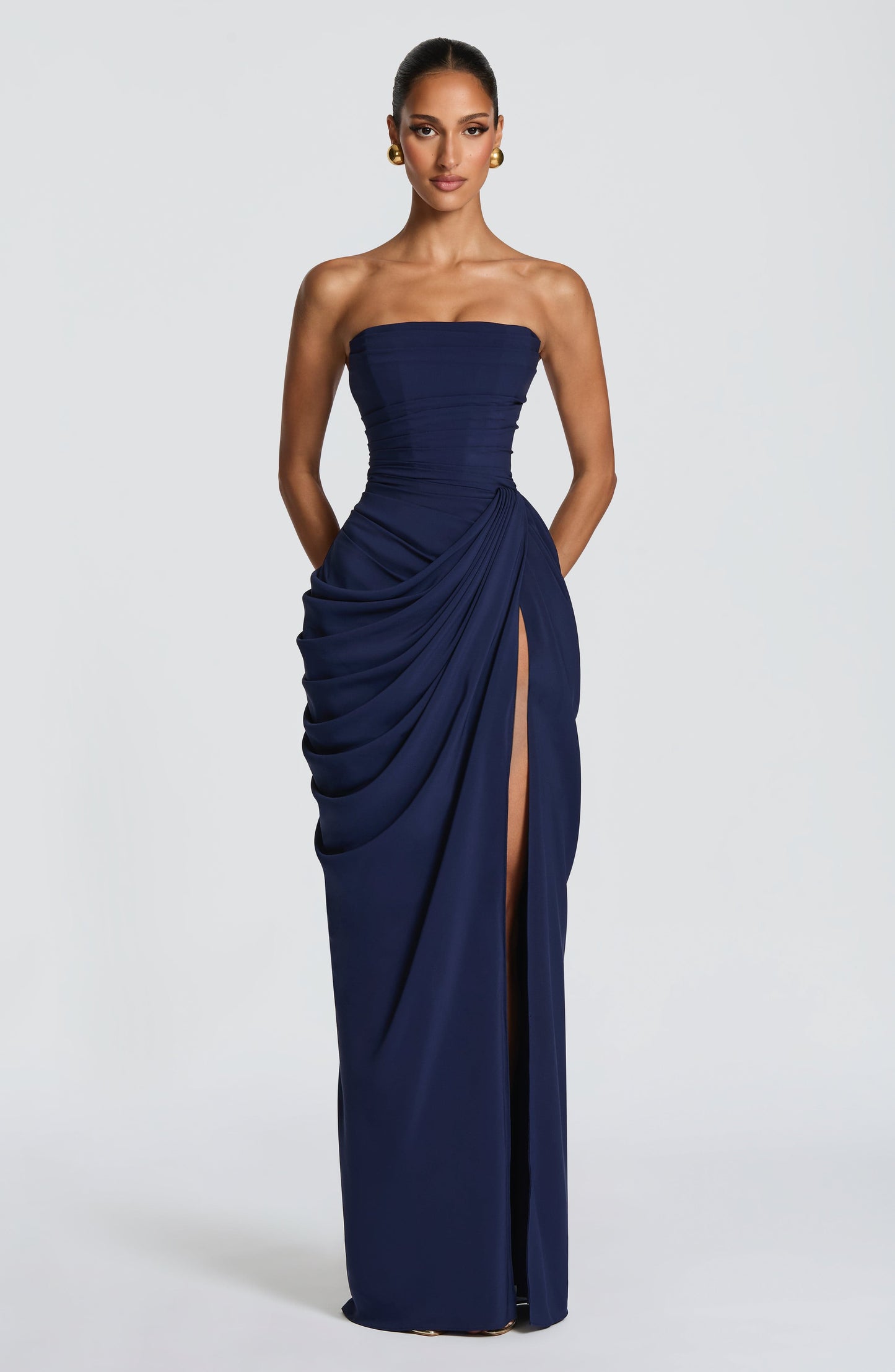 AURELIA MAXI DRESS – NAVY