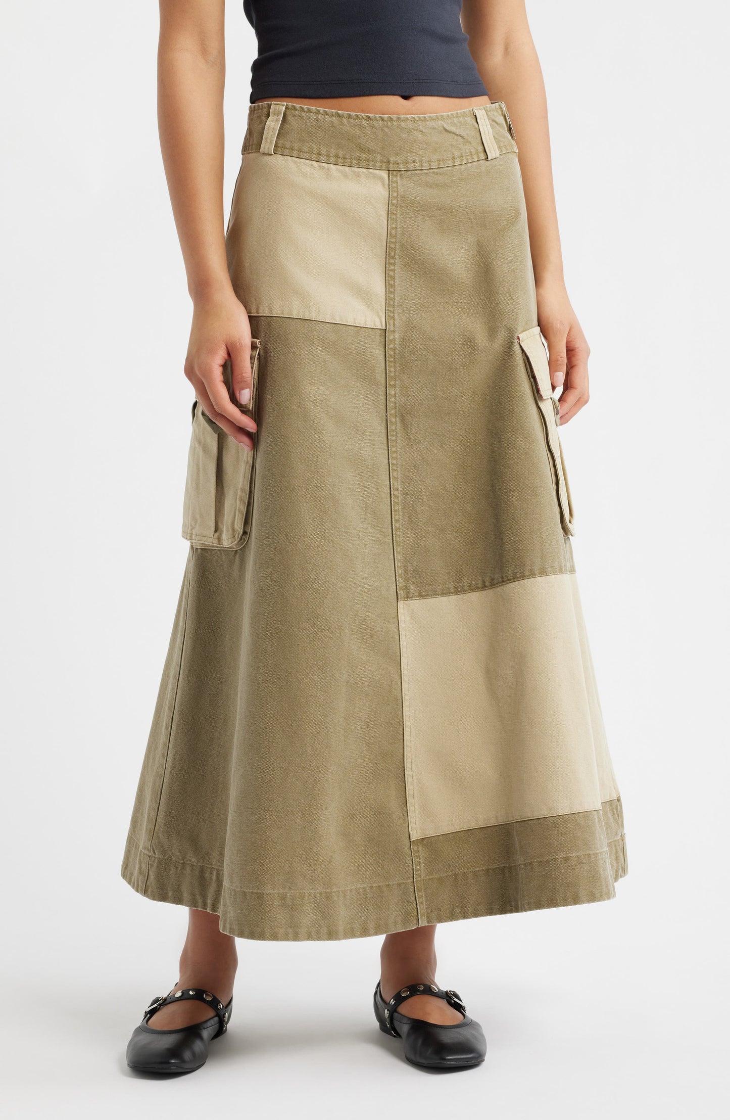 Marcelle Barn Midi Skirt