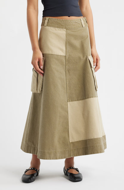Marcelle Barn Midi Skirt