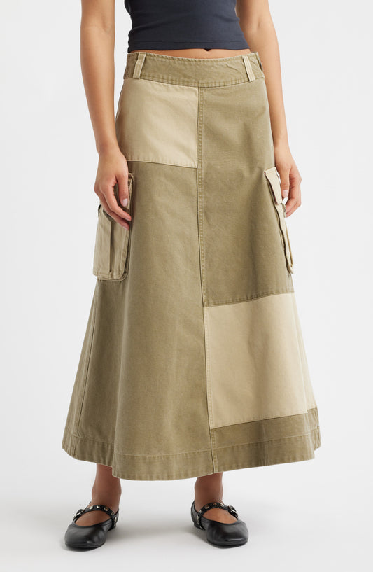 Marcelle Barn Midi Skirt